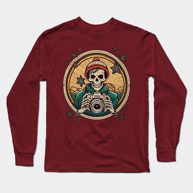 Photographer until death Long Sleeve T-Shirt by Midcenturydave